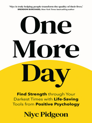cover image of One More Day